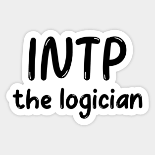 INTP Personality Type (MBTI) Sticker